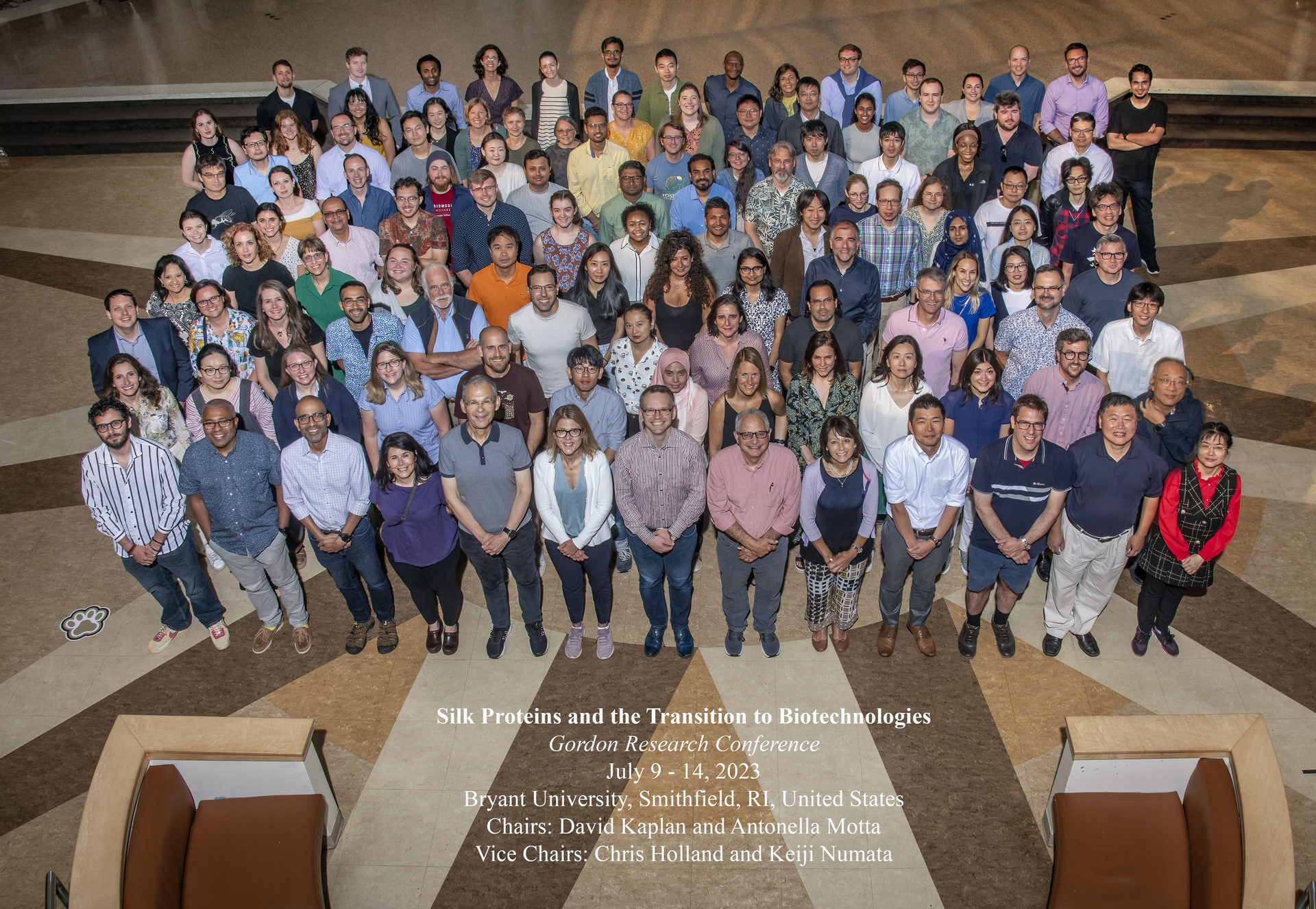 Dr. Mu attended the firstever Gordon Research Conference on silk proteins Mu Lab The