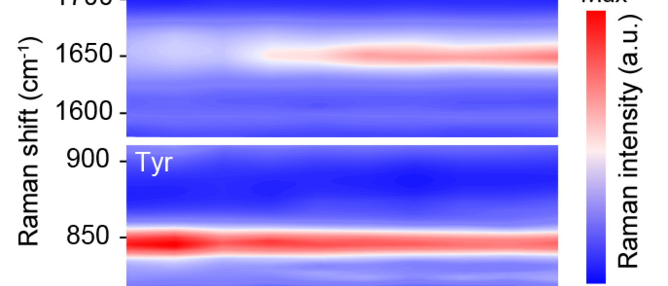 Raman for graded materials