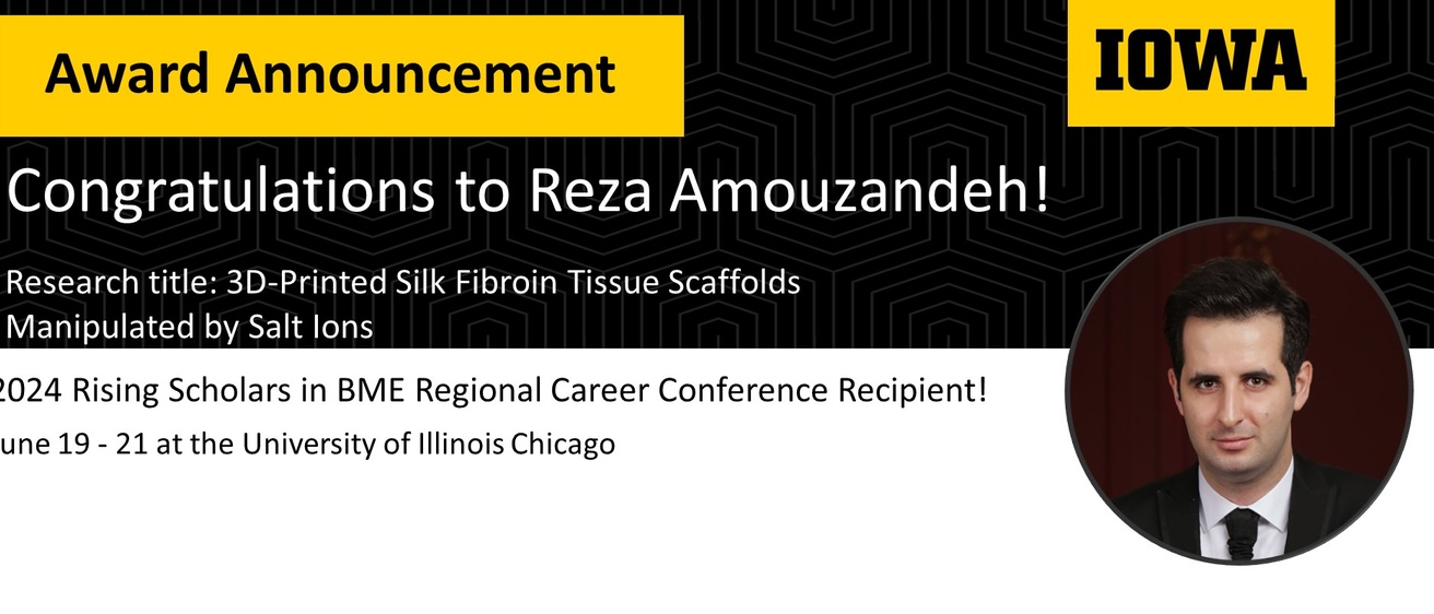 Reza Rising Scholar Award