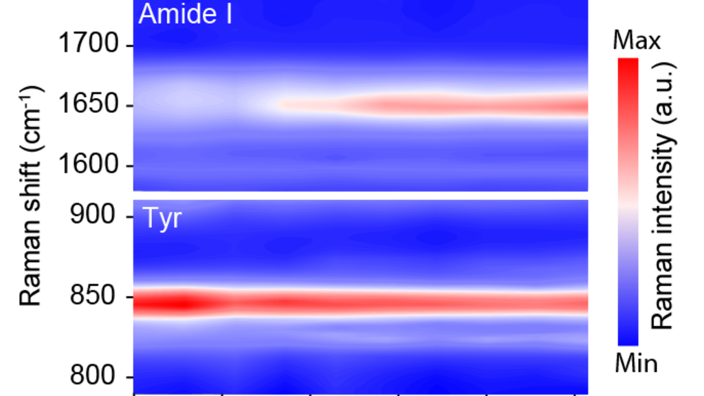 Raman for graded materials