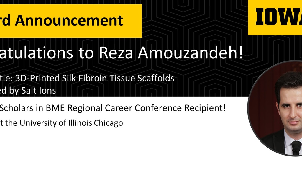 Reza Rising Scholar Award